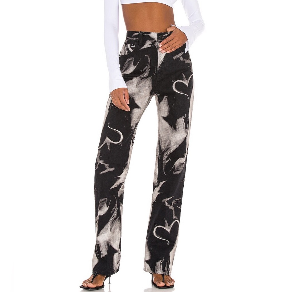 Skater Long Mid Rise Alexander Wang Jeans